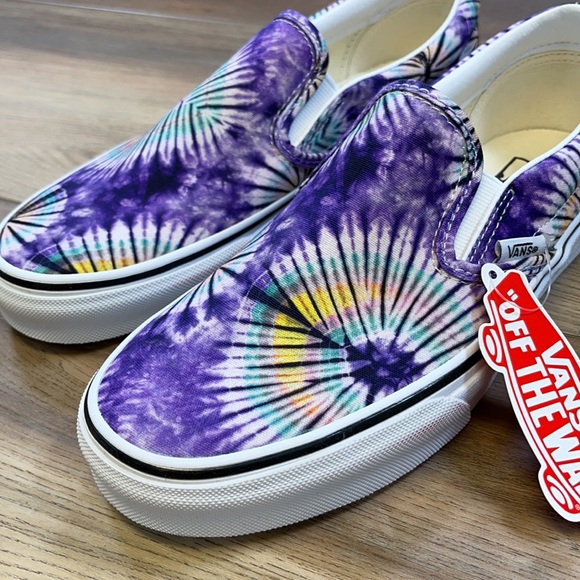 🌴🔆VANS- TIE DYE SLIP ON’S 🔆🌴 - Picture 7 of 12